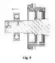 Fig. 06 - Permanent magnetic electrical machine with bearing release system and method for bearing replacement
