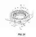 Fig. 32 - Transverse flux electrical machine stator phases assembly