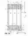 Fig. 35 - Transverse flux electrical machine stator phases assembly