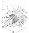 Fig. 01 - Transverse flux electrical machine stator with stator skew and assembly thereof