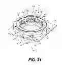 Fig. 32 - Transverse flux electrical machine stator with stator skew and assembly thereof