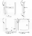 Fig. 02 - Convertible furniture system base and modular applications including armchairs, tables, and storage cabinets