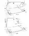 Fig. 05 - Convertible furniture system base and modular applications including armchairs, tables, and storage cabinets