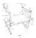 Fig. 06 - Convertible furniture system base and modular applications including armchairs, tables, and storage cabinets
