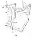 Fig. 08 - Convertible furniture system base and modular applications including armchairs, tables, and storage cabinets