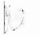 Fig. 01 - Hand tool having a pivot grip for sensing measurements behind a target surface