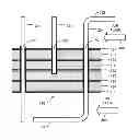 Fig. 01 - Thermo/electrical conductor arrangement for multilayer printed circuit boards