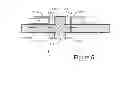 Fig. 06 - Thermo/electrical conductor arrangement for multilayer printed circuit boards