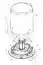 Fig. 01 - LED strobe light with peripheral pattern display