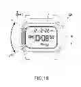 Fig. 13 - Electronic timepiece with internal antenna