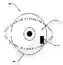 Fig. 01 - CONTACT LENS HAVING A CHIP INTEGRATED INTO A POLYMER SUBSTRATE AND METHOD OF MANUFACTURE