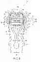 Fig. 06 - Disk drive suspension with microactuator elements on respective slider sides and damper member on gimbal portion away from dimple