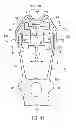 Fig. 09 - Disk drive suspension with microactuator elements on respective slider sides and damper member on gimbal portion away from dimple