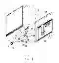 Fig. 02 - Display device with variable height and angles of view by virtue of rotatable stand