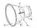 Fig. 01 - Improvements to a gun-mounted search light