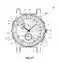 Fig. 18 - Electronic timepiece with internal antenna