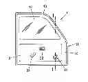 Fig. 01 - Vehicle door with a loudspeaker