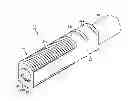 Fig. 01 - Optical fiber head