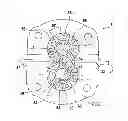 Fig. 01 - Gear machine having a non-circular low-pressure connection