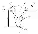 Fig. 03 - Apertured formed film with a pattern of apertures and a plurality of light trap micro-pits