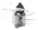 Fig. 01 - Vertical contact for shielded sockets