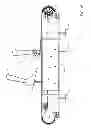 Fig. 17 - Treadmill with integrated walking rehabilitation device