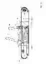 Fig. 23 - Treadmill with integrated walking rehabilitation device
