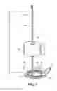 Fig. 05 - Toilet flush valve assemblies