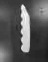 Fig. 10 - METHOD OF MAKING, TRANSPORTING AND INSTALLING SOFFIT MADE BY A MACHINE THAT CREATES CORRUGATED SHEET METAL SOFFIT WHICH SOFFIT IS COATED WITH VINYL MATERIAL WHICH VINYL MATERIAL COATS ONE OR BOTH SIDES OF THE ALUMINUM SHEET METAL PRIOR TO BEING FED THROUGH THE MACHINE THAT CREATES THE CORRUGATED SOFFIT