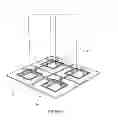 Fig. 02 - Canopy system and group suspension system therefore