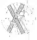 Fig. 03 - Suspended ceiling system, securing members, and process of installing a suspended ceiling system