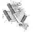 Fig. 09 - Drive mechanism for a windrow merger