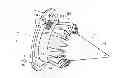 Fig. 01 - Mixer that performs reciprocating rotary motion for a confluent-flow nozzle of a turbine engine, and a method of controlling it