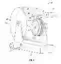 Fig. 02 - Method of applying particulate material along a tire footprint during tire testing on a tire testing surface