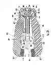 Fig. 08 - METHOD FOR STRIPPING LONG SEGMENTS OF BUFFERED OPTICAL FIBER AND A TOOL FOR PERFORMING THE SAME