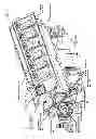 Fig. 08 - Internal combustion engine with hinged access to lower block