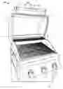 Fig. 01 - BARBECUE GRILL HAVING HANDLE WITH LIGHTING DEVICE