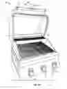 Fig. 03 - BARBECUE GRILL HAVING HANDLE WITH LIGHTING DEVICE