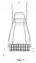 Fig. 12 - Method of fabrication of a weave of material strips within a metal mesh