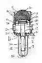 Fig. 01 - Fire-fighting extinguisher nozzle; a method for fabricating such nozzle, and a method for producing a spray of fine-droplet mist