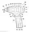 Fig. 01 - HANDHELD POWER TOOL HAVING A DRIVE MOTOR EMBODIED TO PROVIDE A PREDETERMINED MAXIMUM MOTOR POWER LEVEL