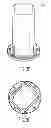 Fig. 11 - Electrical junction box with built-in isolation transformer