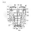 Fig. 10 - Front air guide structure for a motorcycle