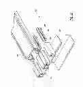 Fig. 16 - Bearingless reciprocating slat-type conveyor assemblies
