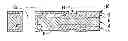 Fig. 01 - Electrical device with teeth joining layers and method for making the same