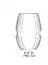 Fig. 04 - Tilted grooved beverage drinking container