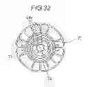 Fig. 33 - Wire reel, reinforcing bar binding machine, and rotational information detecting method
