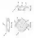 Fig. 05 - Plastic leaded chip carrier with diagonally oriented light sources for fine-pitched display