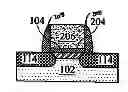 Fig. 01 - Integrated circuit transistor structure with high germanium concentration SiGe stressor