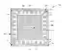 Fig. 01 - Semiconductor package with corner pins